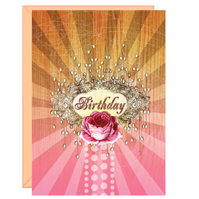 Birthday Card - Birthday Emblem Birthday Card - Birthday Emblem